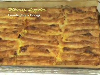 Fırında Çubuk Böreği - www.gidasayfasi.com -