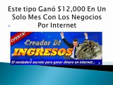 este tipo gano $12,000 en un solo mes con los negocios por internet