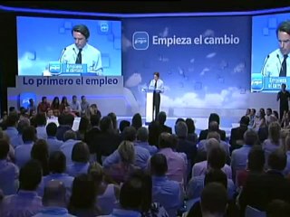 Aznar acusa al PSOE de "suplicar" a ETA gestos para llevar a sus mítines