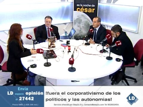 Tertulia política de César Vidal: Campaña electoral 04/11/11