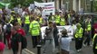 JO: des centaines de personnes manifestent à Londres