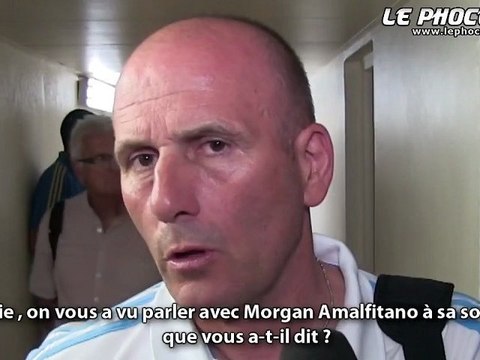 Baup et l'énervement d'Amalfitano