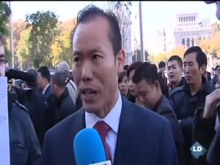 Los comerciantes chinos se manifiestan por primera vez en España