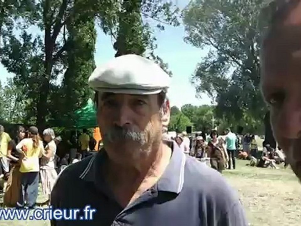 Marche pour la vie dans le triangle des centrales