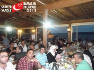 Sarıyer Saadet Geleneksel Ramazan Programı 2012