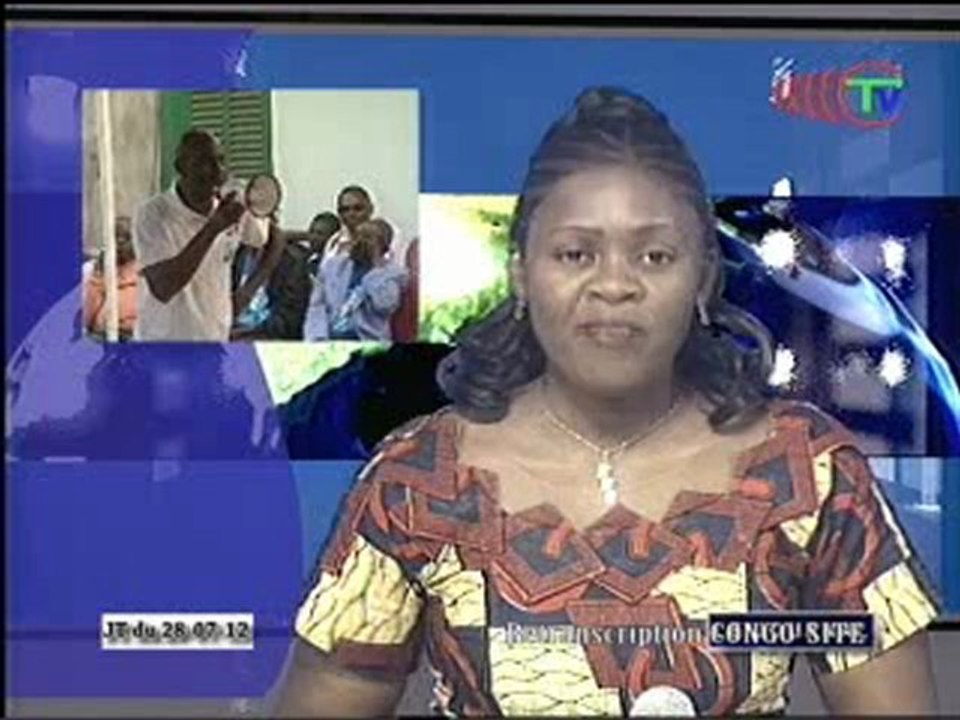 Le candidat du PRL à Moungali 2 échange avec les habitants du quartier Plateau des 15 ans