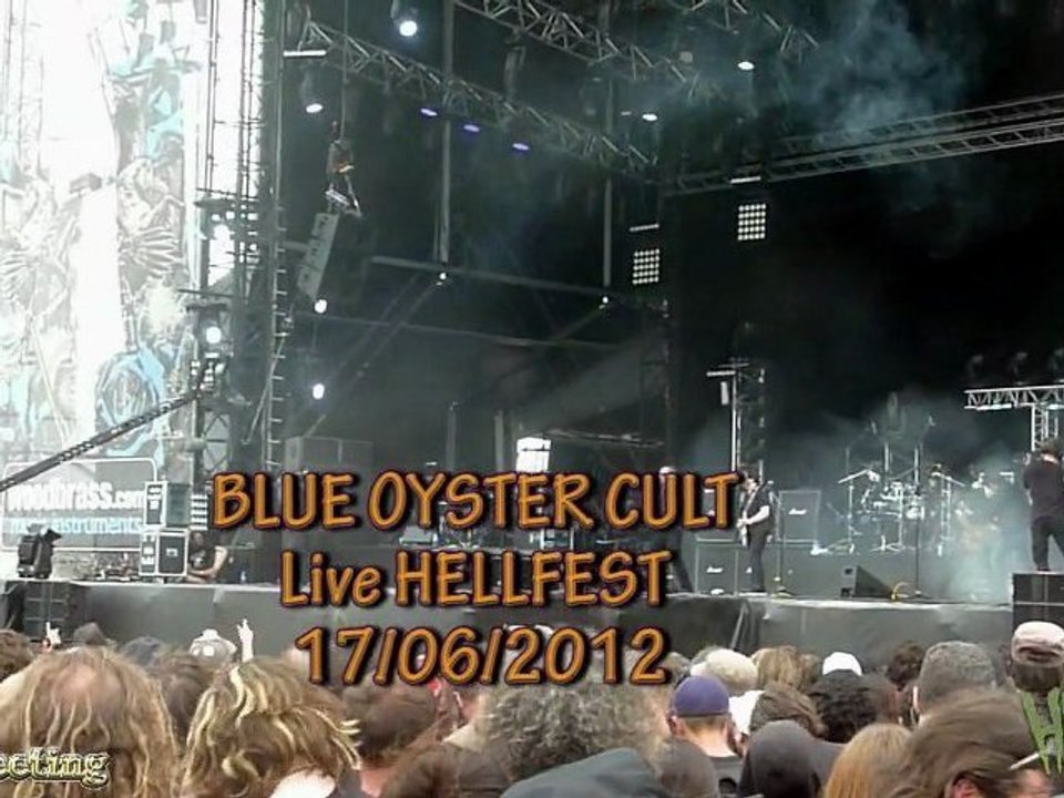 BLUE OYSTER CULT Hellfest 2012  See You In Black Live HD