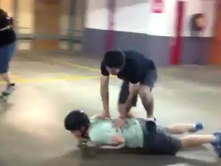 Video  Viral Vid  Skating down a parking garage