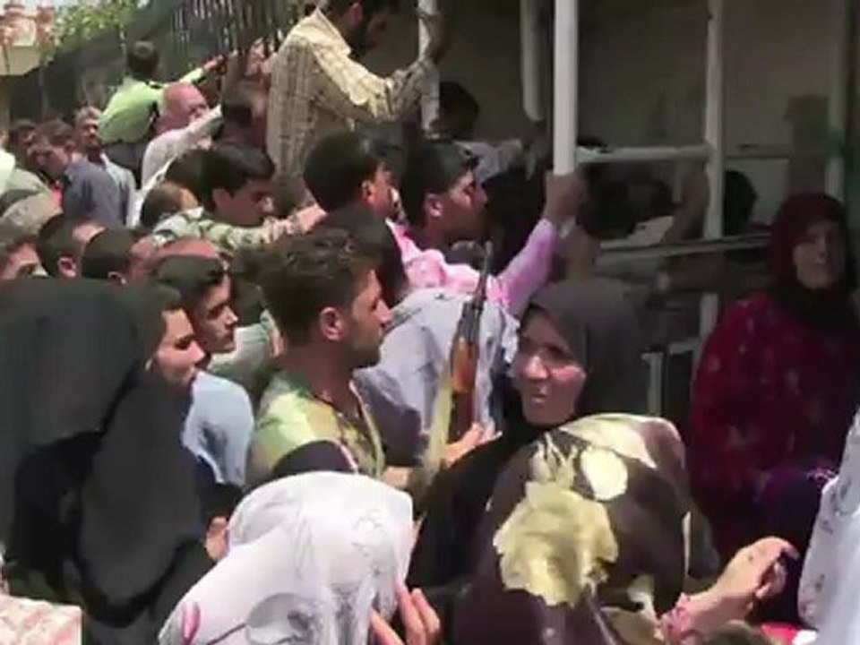 Luchar por pan en Siria
