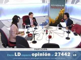 Federico a las 8: El juez pregunta si debe imputar a la Infanta Cristina - 22/02/12