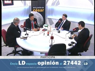 Tertulia política de Cesar. La estructura del Estado español - 13/03/12