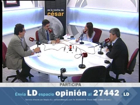 Es la noche de César: La huelga general, Presupuestos Generales y La reforma laboral - 28/03/12
