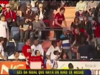 Aficionados del Osasuna increparon a una familia madridista