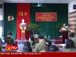 ANTÐ - Bồi dưỡng nghiệp vụ, pháp luật cho cán bộ chiến sỹ CSND