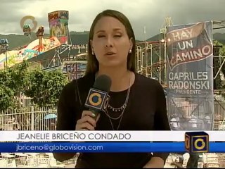 Descargar video: Así fue el recorrido del candidato Capriles Radonski este sábado en Guarenas