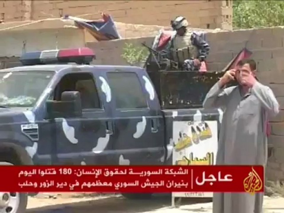 تعزيزات عسكرية عراقية على الحدود مع سوريا