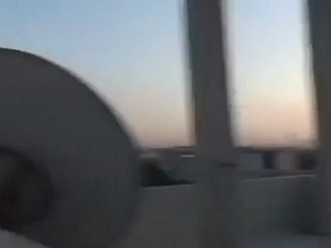 Syria فري برس درعا داعل هااااام جداً لحظة قصف المدينة 26 7 2012 Daraa