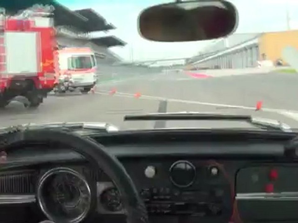 Motorschaden auf dem Lausitzring 2012