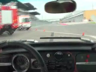 Motorschaden auf dem Lausitzring 2012