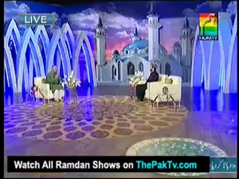 Noor e Ramzan Hum Ke Saath By Hum TV - 29th July 2012 (Seher) - Part 1