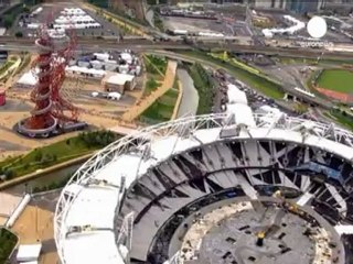 London 2012 spectators can't see Olympic flame