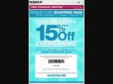 Kohls coupons August 2012
