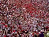 Flashmob des Fêtes de Bayonne  2012