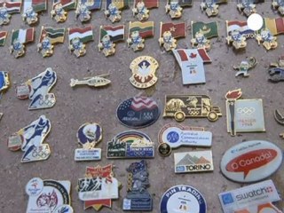 Pin collecting - a big Olympic activity!