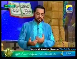 Seher Amir Liaquat Kay Sath By Geo TV - 29th July 2012 - Part 3/3