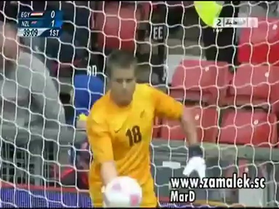 مصر الاولمبي 1-1 نيوزلاندا
