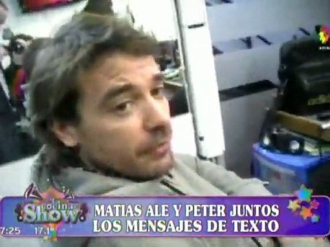 Pedro en la Cocina 8 (Pedro le hace nota a Matías Ale) - 28 de Julio