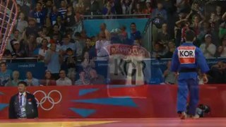 ロンドン五輪 柔道 海老沼 逆転判定勝ち 2012-07-29