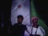 Syria فري برس حلب  أقيول   مظاهرة مسائية من جامع أسامة بن زيد  ج1  28 7  2012 Aleppo