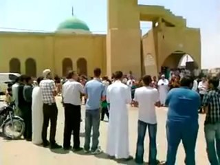 Syria فري برس  درعا حوران المتاعية جمعة انتفاضة العاصمتين 27 7 2012 Daraa