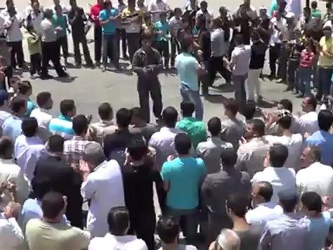 Syria فري برس درعا خربة غزالة جمعة انتفاضة العاصمتين 27 7 2012 Daraa