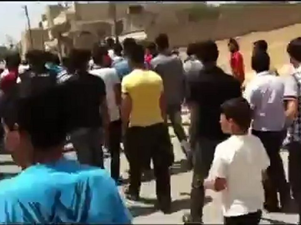Syria فري برس درعا  الجيزة  جمعة انتفاضة العاحمتين  27 7 2012 ج1 Daraa