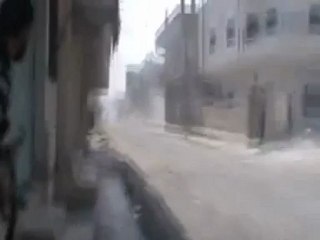 Syria فري برس درعا المحطة اشتباكات بمخفر المخيم 27 7 2012 ج7 Daraa