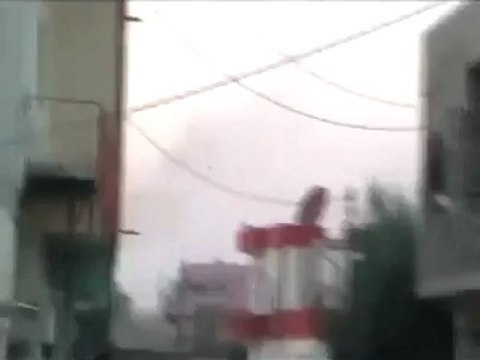 Syria فري برس درعا داعل قصف الطيران وتصاعد الادخنة 26 7 2012 Daraa