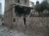 Syria فري برس  درعا داعل اثار القصف على المدينة 26 7 2012  ج2 Daraa