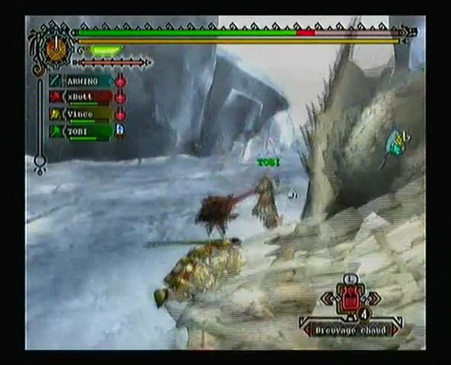 Monster Hunter Tri [11]  Un peu de fraicheur avec le Barioth