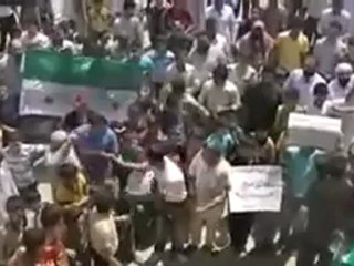 Syria فري برس إدلب سرمين جمعة انفاضة العاصمتين 27 7 2012   ج1 Idlib