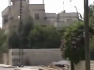Syria فري برس درعا المحطة اشتباكات بمخفر المخيم 27 7 2012 ج3 Daraa