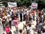 Syria فري برس ادلب   اسقاط جمعة انتفاضة العاصمتين 27 7 2012ج1 Idlib