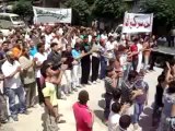 Syria فري برس ادلب   اسقاط جمعة انتفاضة العاصمتين 27 7 2012ج2 Idlib