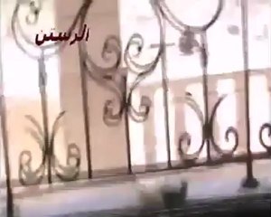 Download Video: Syria فري برس  حمص الرستن  هاام الصاروخ وهو يسقط  على المصور  27 7 2012 Homs