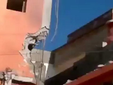 Syria فري برس درعا خربة غزالة آثار الدمار الذي خلفه القصف المدفعي الاثنين 23 7 2012 جـ5 Daraa