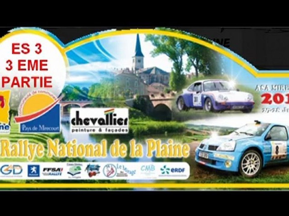 35 EME RALLYE DE LAPLAINE ES 3 3EME PARTIE
