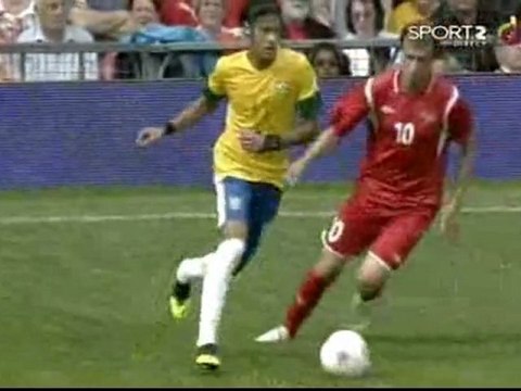 Neymar Focus / Brazil vs Belarus 29.07.2012