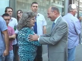 Basescu fate in balance as Romania votes