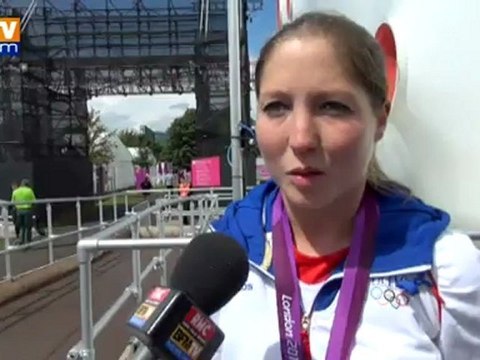 Céline Goberville remporte la médaille d'argent